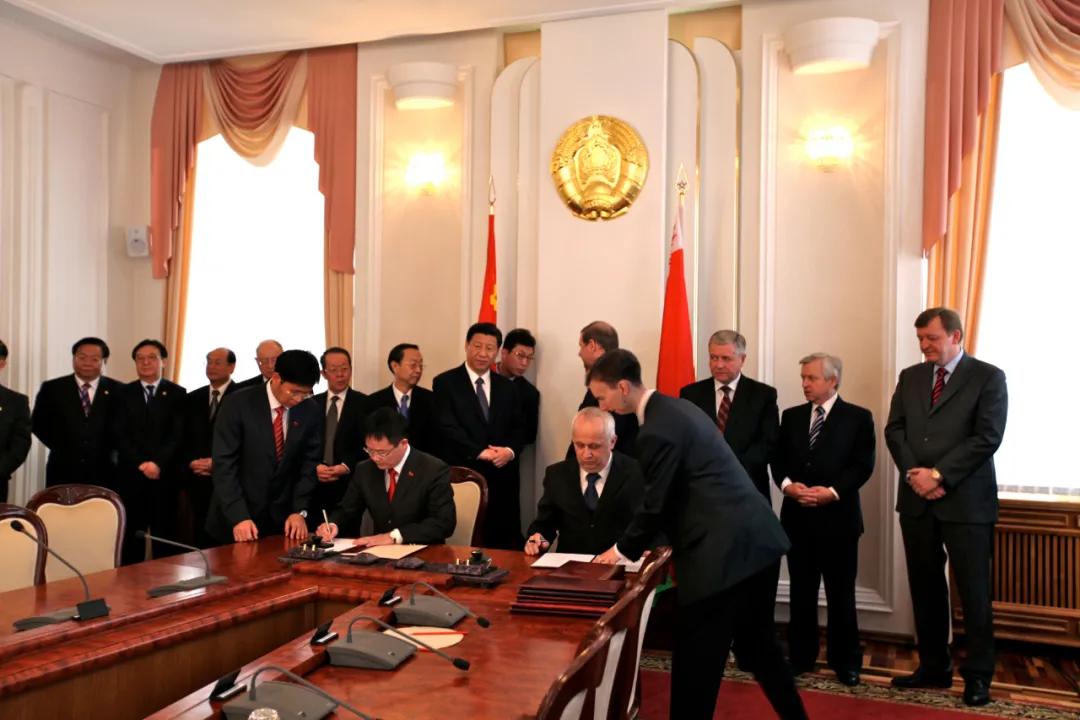 中国与白俄,13年中国中车