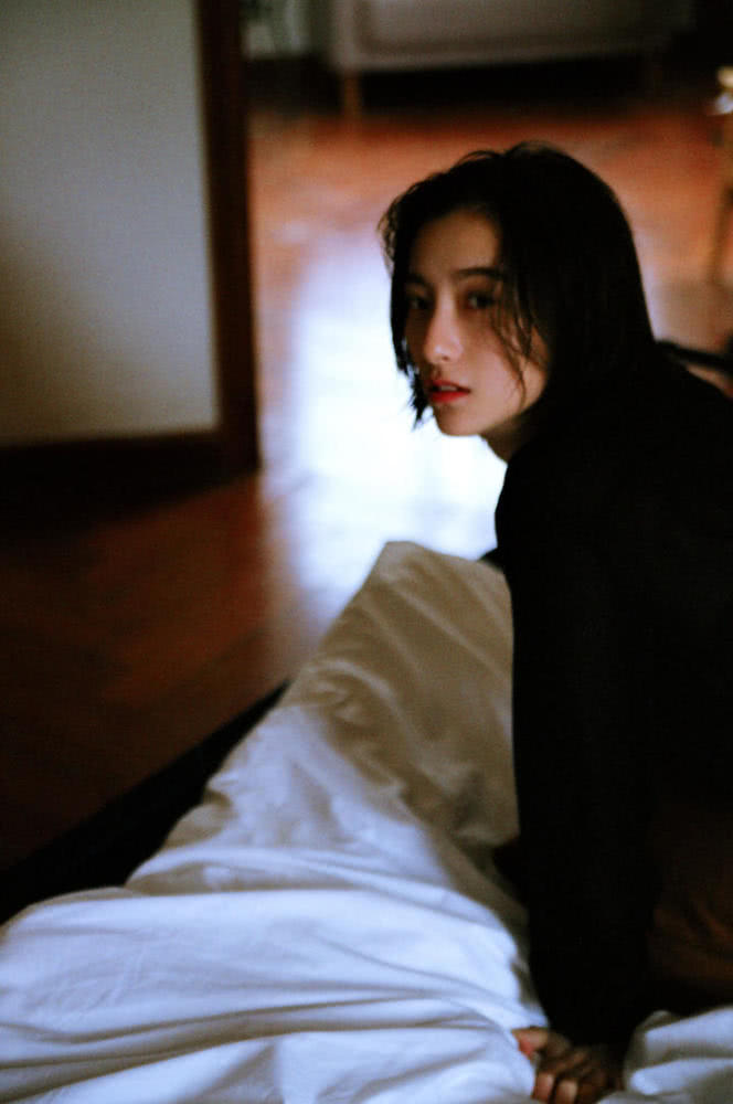 胖女孩90年代复古港风写真,18岁写真照风格复古风