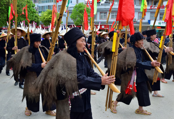 台江苗族姊妹节巡游,台江苗族姊妹节苗族服装