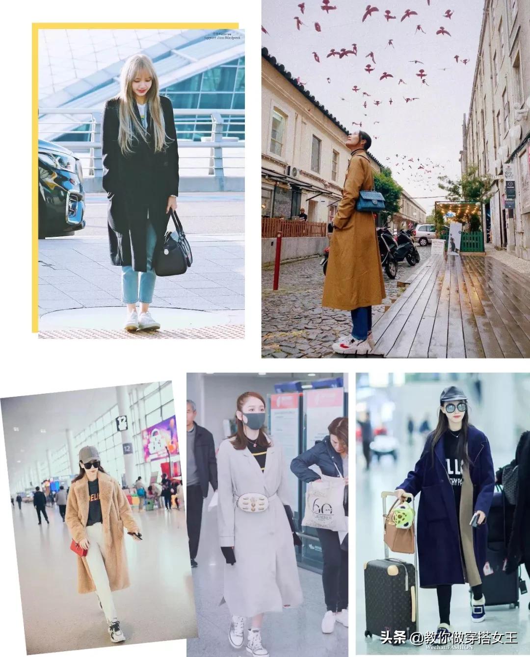 红色长大衣和黑色长大衣哪个好看,小个子穿长大衣怎么搭配好看