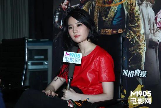 刘亦菲的铜雀台的采访的视频,刘亦菲铜雀台采访