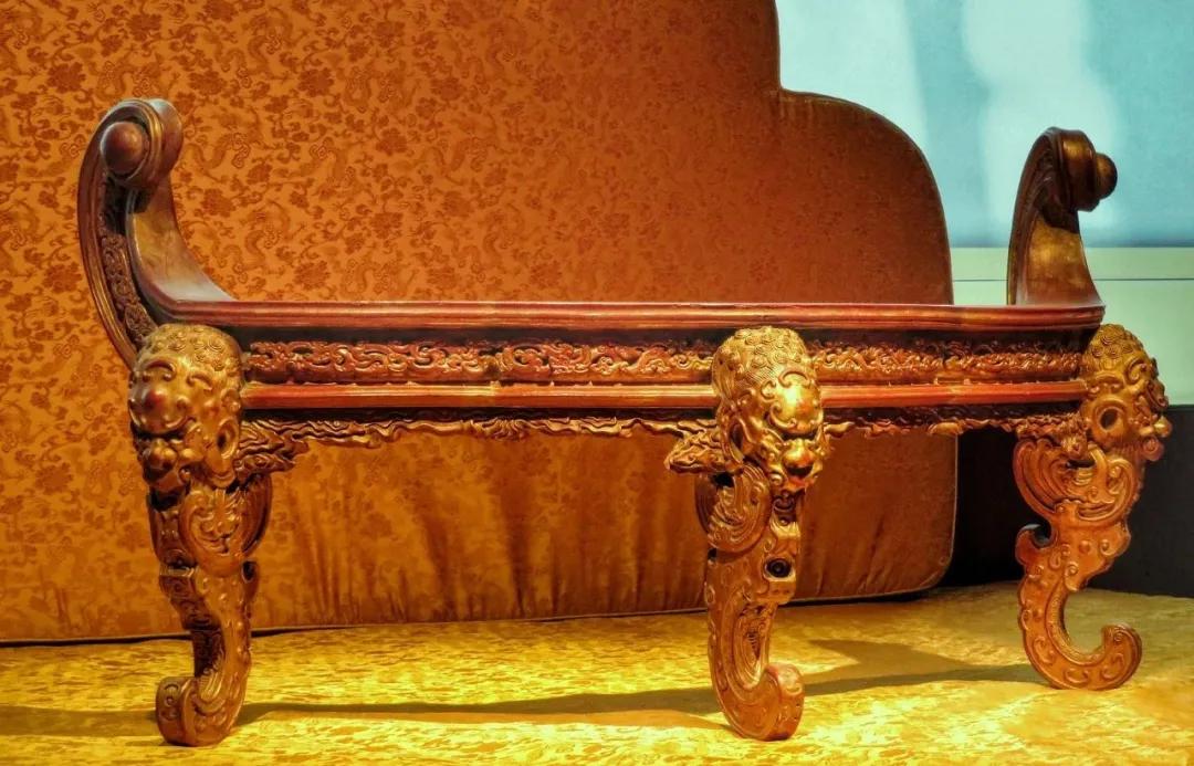 康熙皇帝的椅子,康熙帝用的毡毯