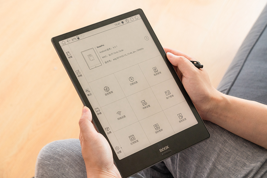 BOOXNotePro电子书阅读器评测：享受读书随心笔记