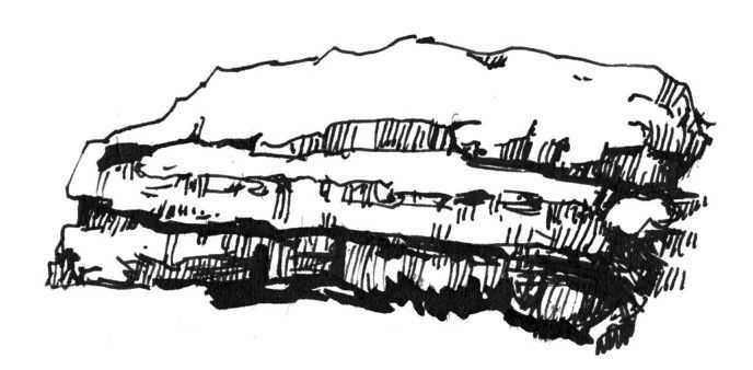 汤问钢笔画石头入门,钢笔画教学步骤视频