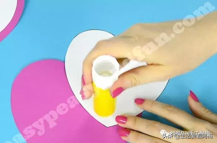 女儿亲手给老师做的教师节贺卡,老师你辛苦了教师节贺卡手工制作