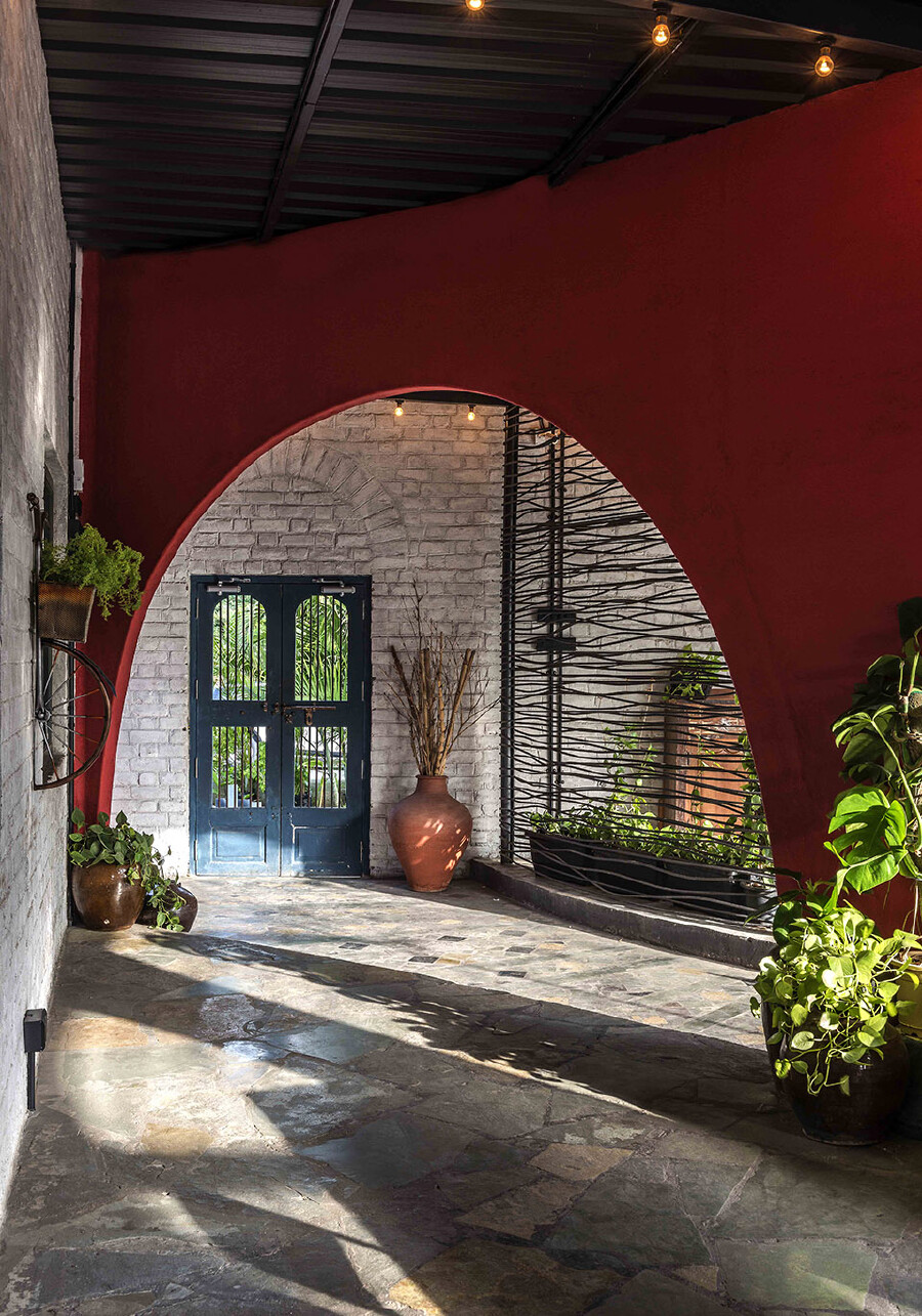 小资情调的花园餐厅,花园餐厅很美