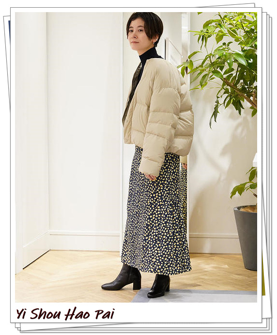 不同版型羽绒服穿搭女,145矮个子短款羽绒服