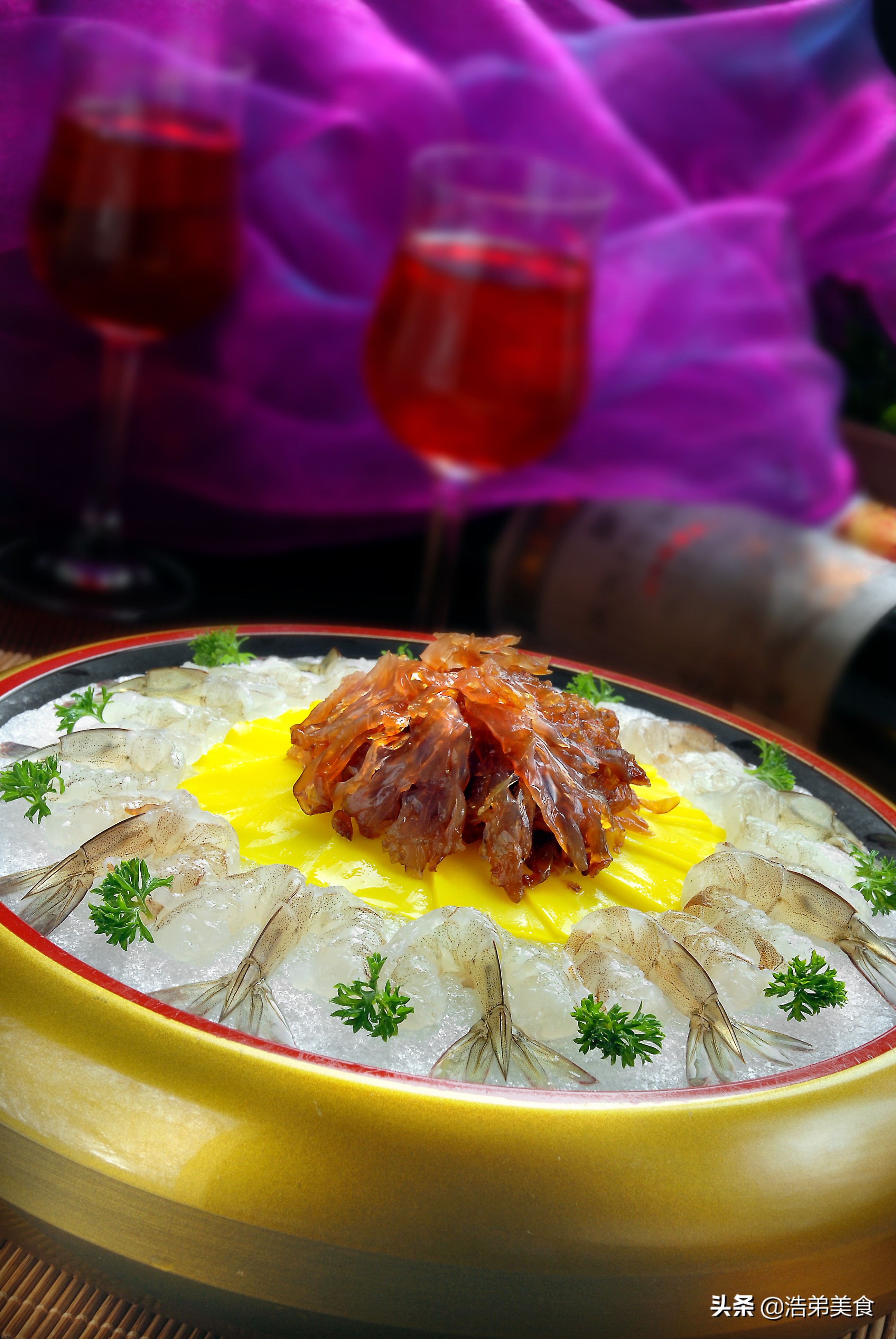 龙井水晶虾,龙井茶香虾正宗做法