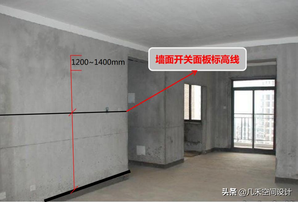 家装放线施工图片,装修木工工地看图放线