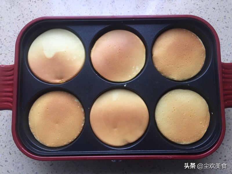 铜锣烧做法蛋清不用打发,打发的蛋清做铜锣烧