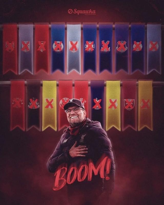 利物浦夺冠海报,利物浦英超夺冠壁纸