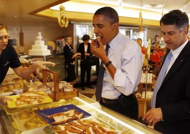 美国总统奥巴马老了的图片,奥巴马退休出街