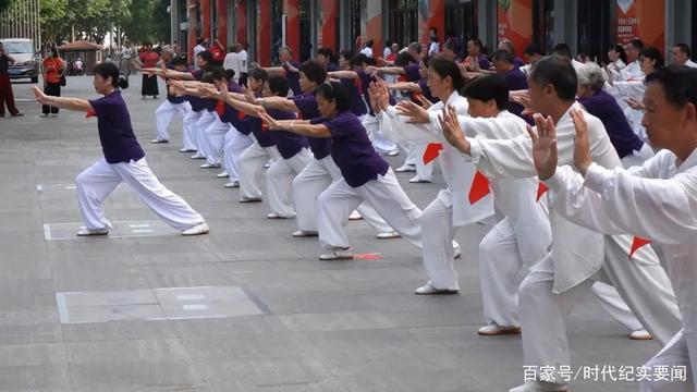 建党周年武术表演,上海太极拳建党100年表演