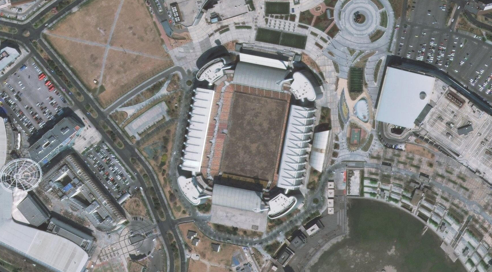 中国卫星航拍版图视频,中国卫星航拍城市