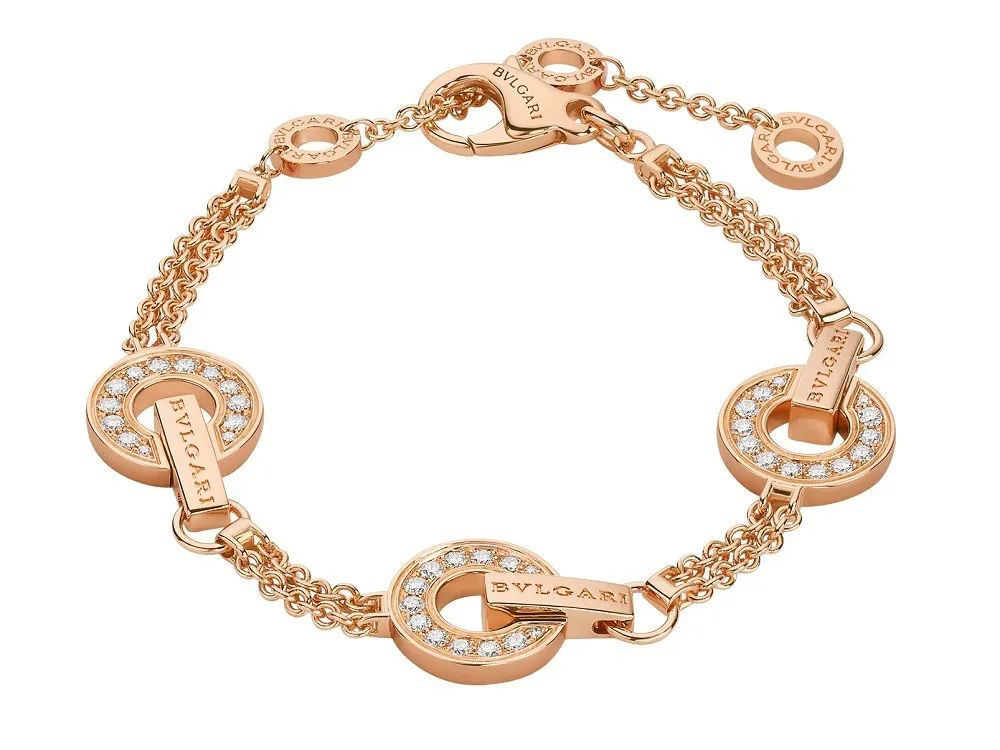 宝格丽地中海的橙色高级珠宝项链,宝格丽项链黑陶瓷慈善款戒指