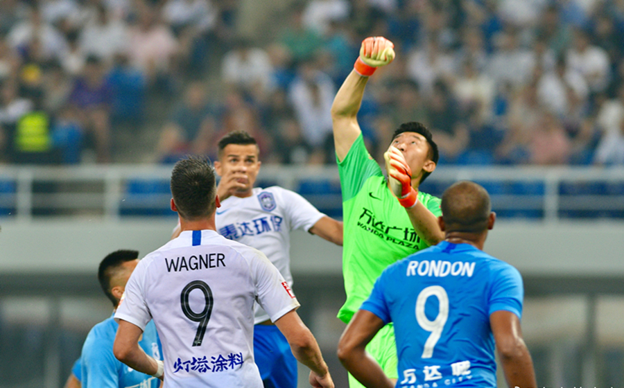 阿奇姆彭单刀破门泰达,阿奇姆彭绝杀