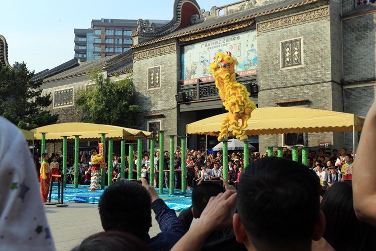 佛山祖庙醒狮最佳观看位置,看完佛山祖庙醒狮的感受