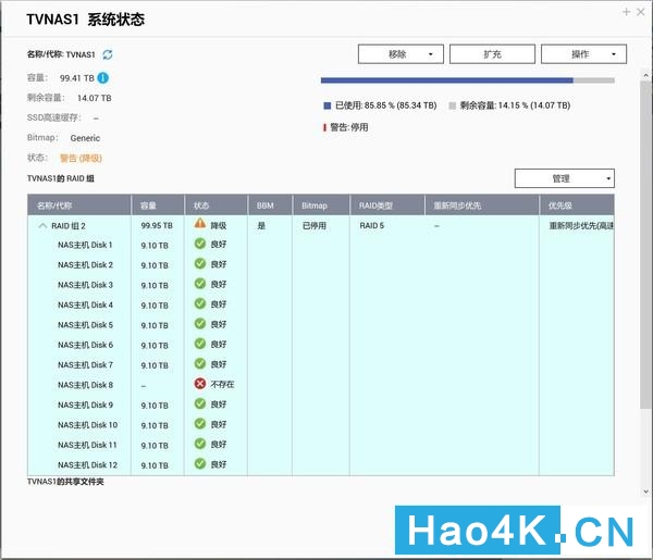 氦气硬盘raid5,raid5磁盘再扩容