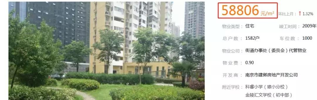 成交价超7万/㎡，南京这个双学区安置房太牛了