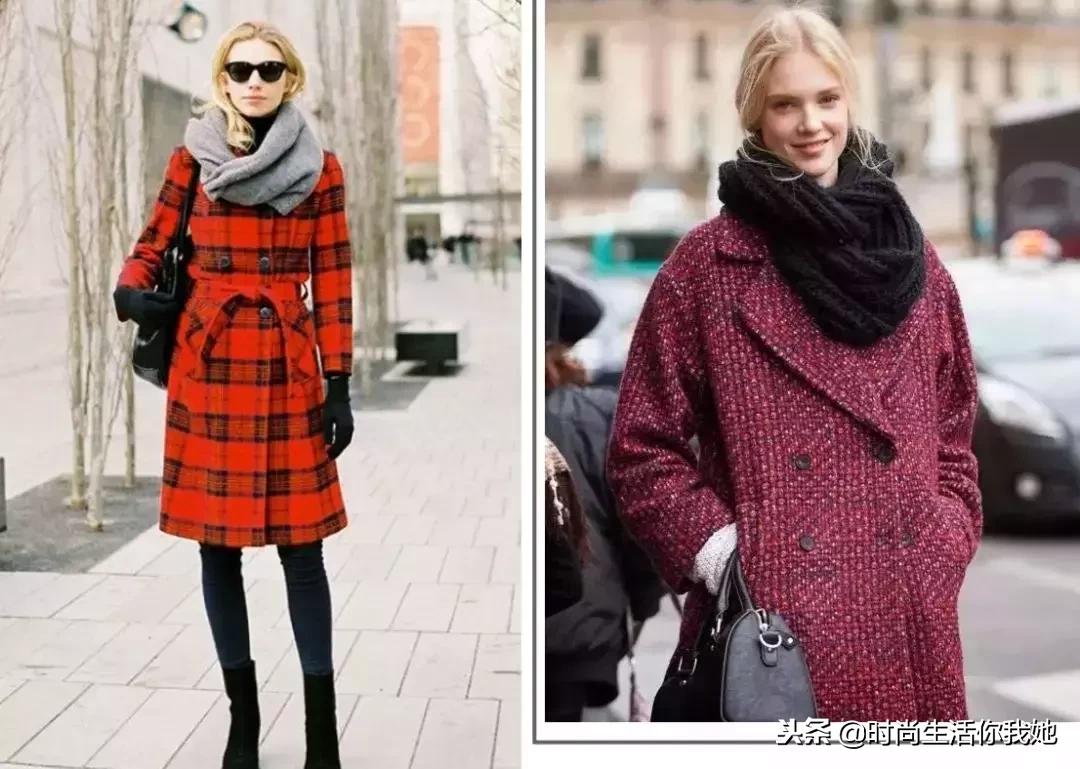 你穿“大衣+围巾”的样子，帅呆了！