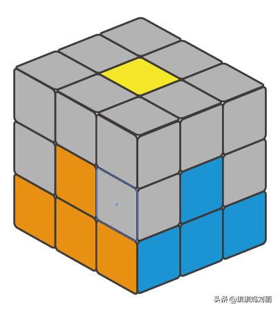 简单易懂的魔方教程,只需三个公式超简单魔方入门教程