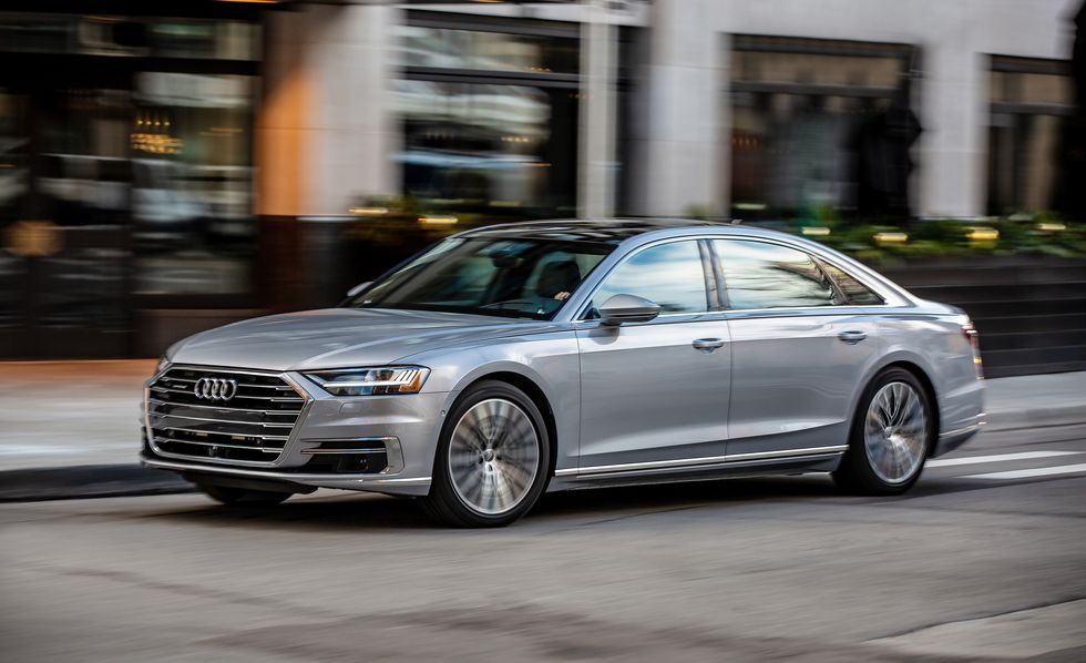 2019款奥迪a855tfsi豪华版二手车,试驾奥迪a82020款