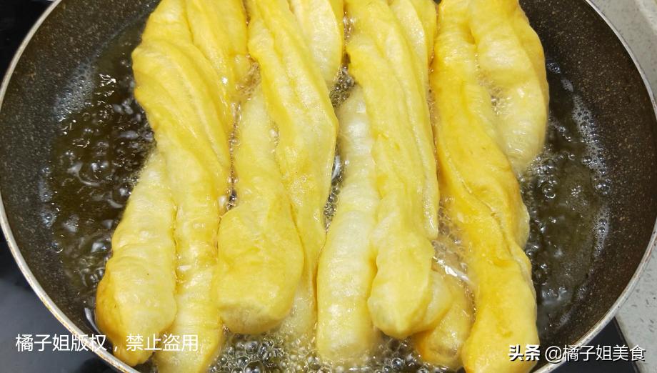 在家做健康油条的做法和配方,健康油条自己做教程