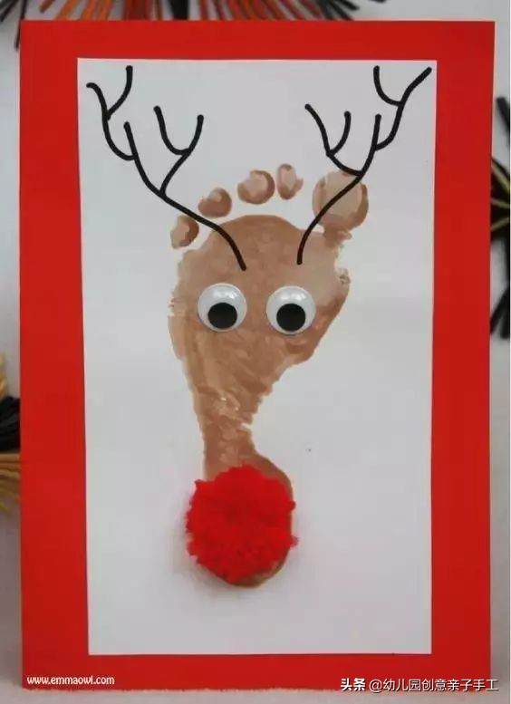 新年涂鸦贺卡幼儿园,圣诞节贺卡小学生一年级绘画