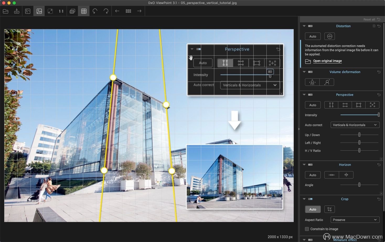 DxOViewPoint3forMac,照片修复工具