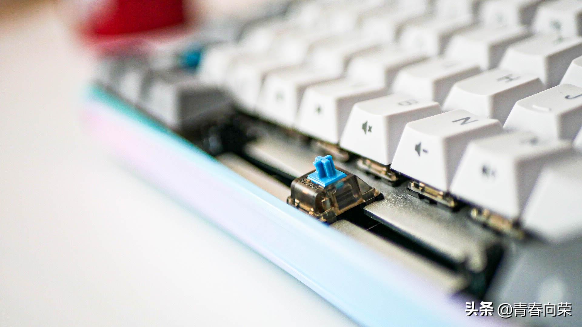 杜伽k310机械键盘简单上手,杜伽k330w无线键盘