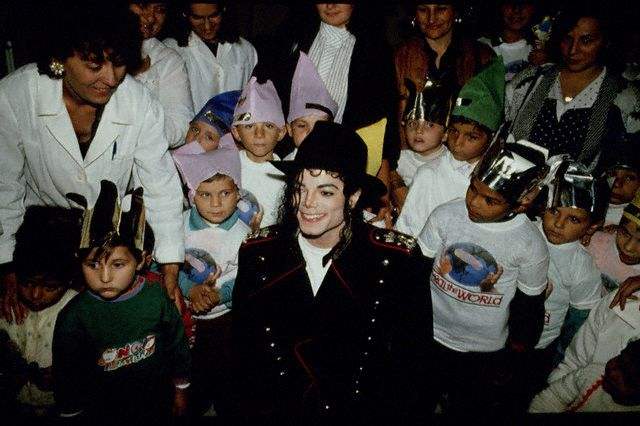 想对迈克尔杰克逊说什么,应孩子要求