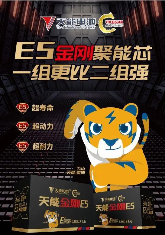 天能金刚e5电池2024最新价格,天能电池e5金刚