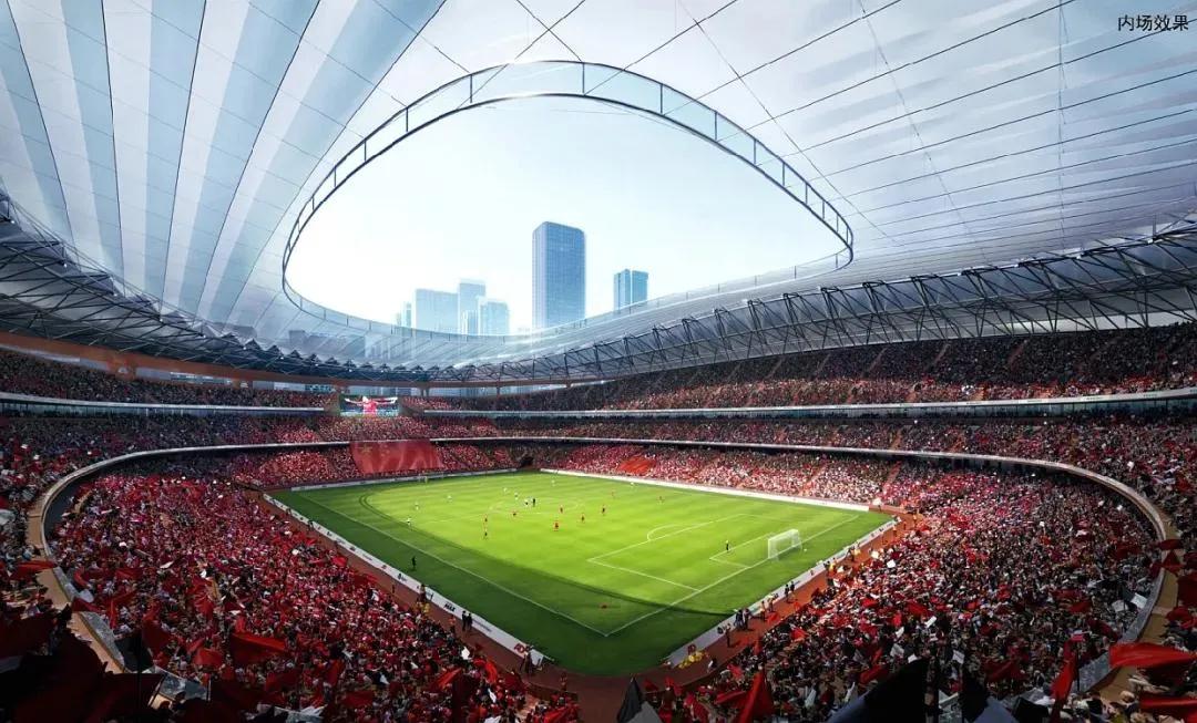 西安容纳6万人的足球场,西安6万人足球场建设最新进展