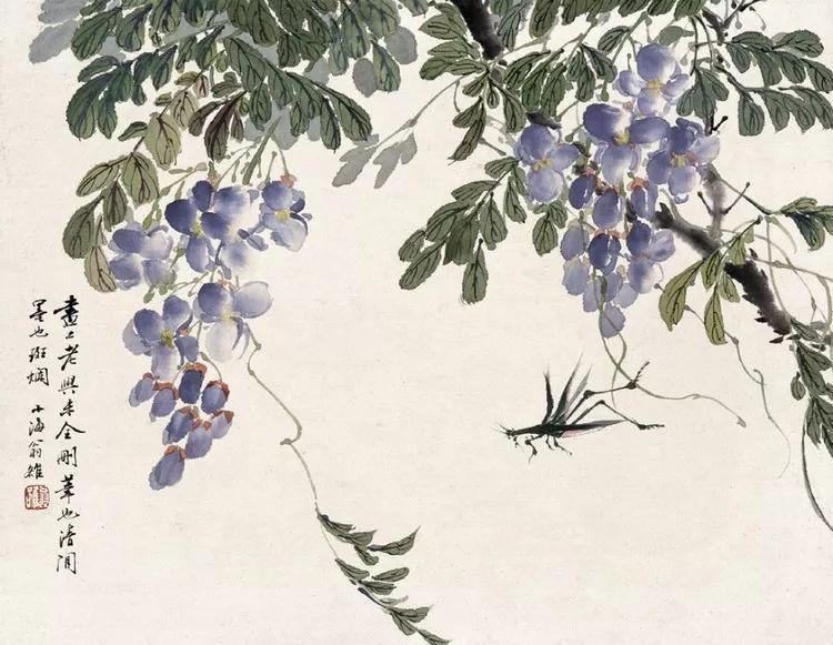 清代花鸟鱼虫画,清代国画名家花鸟鱼虫