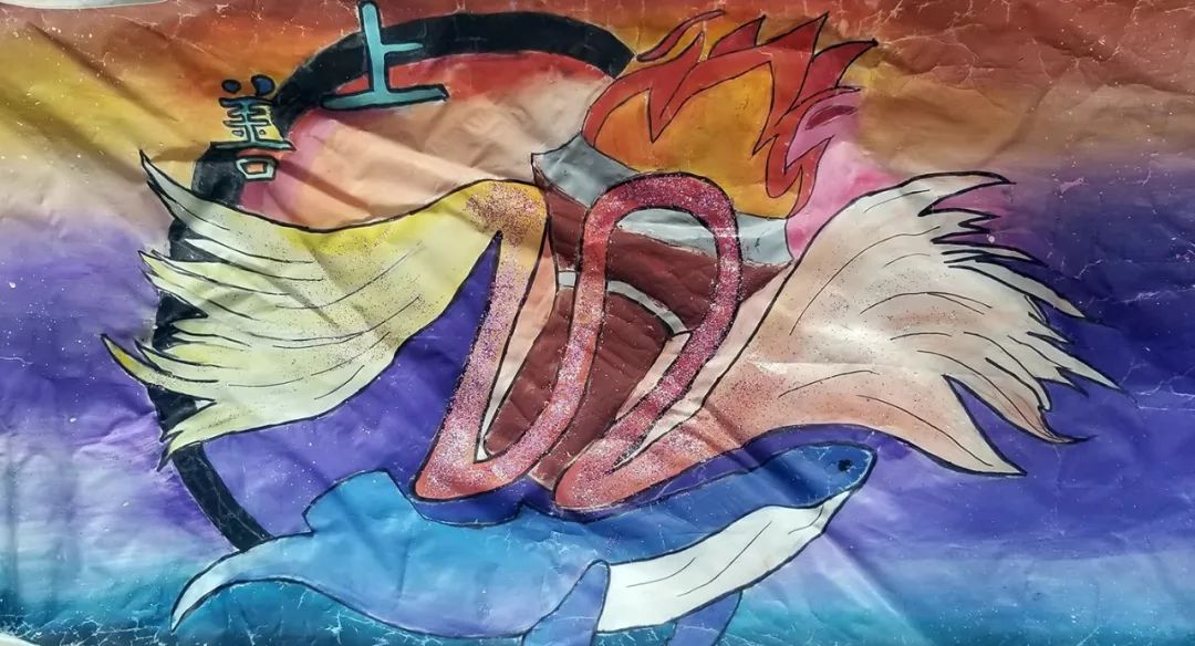 渭南初级中学：逆天了！这些队旗都是学生设计的