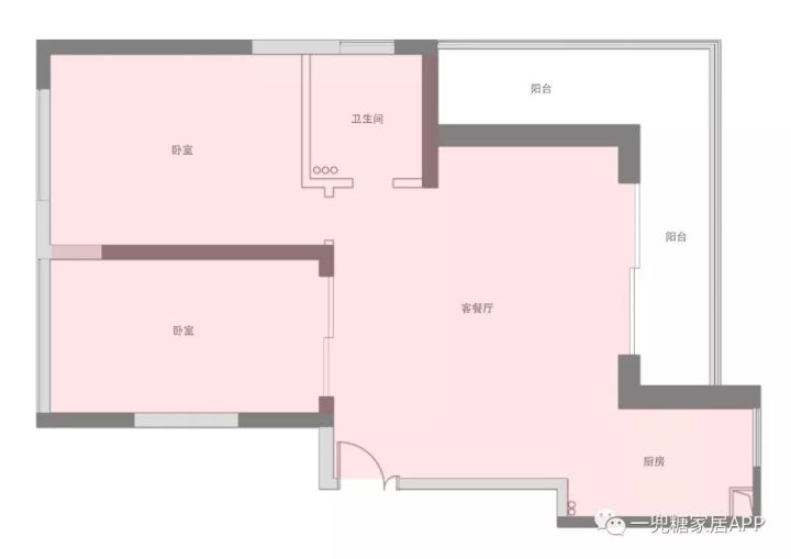 89㎡两房改三房，浴室分离，还做多了一个厨房，什么高难度改造？