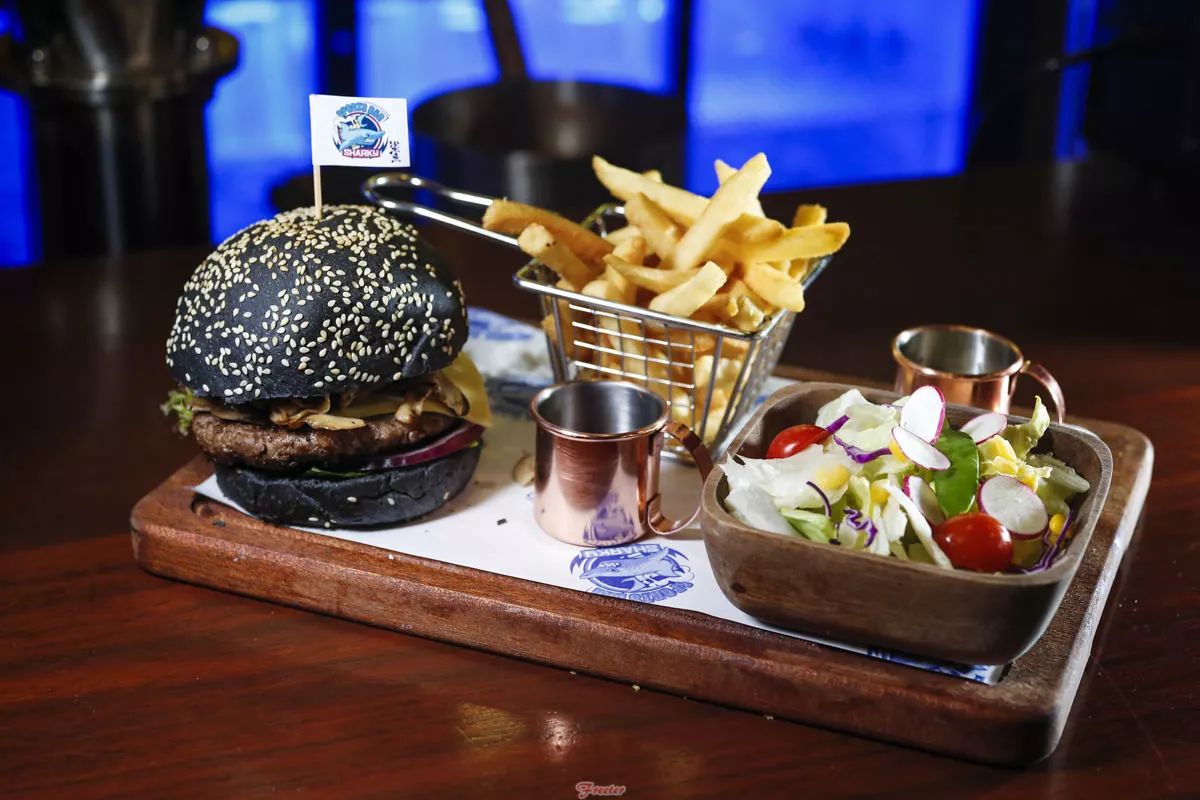 汉堡猪扒推荐,美式猪扒汉堡