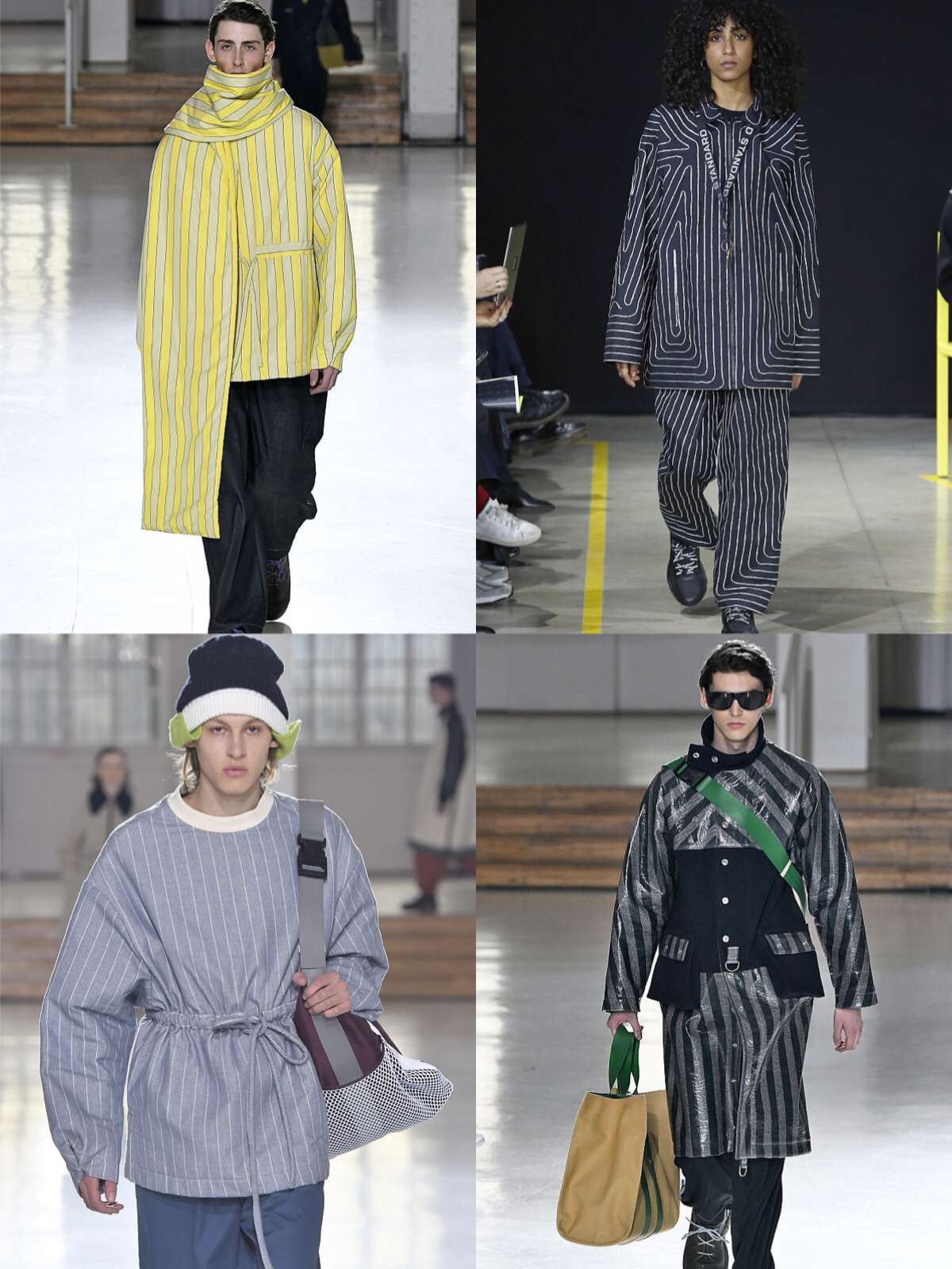 条纹、豹纹当道？米兰男装周就要给你点颜色看看！