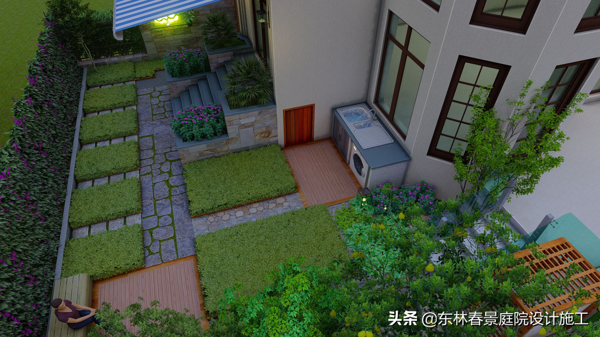 别墅庭院设计案例,各种别墅设计大全