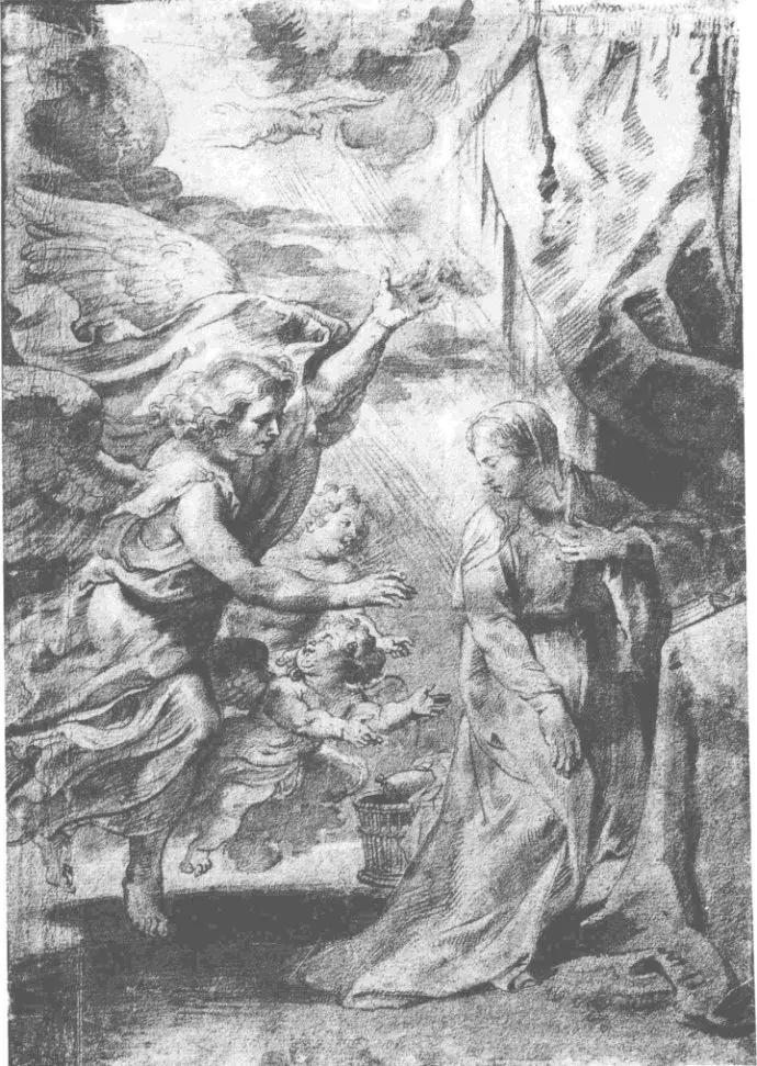 巨匠鲁本斯的素描作品图片,鲁本斯顶级素描