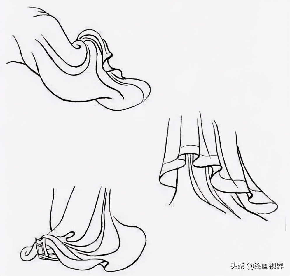 白描的基本技法步骤,中国白描技法基础入门