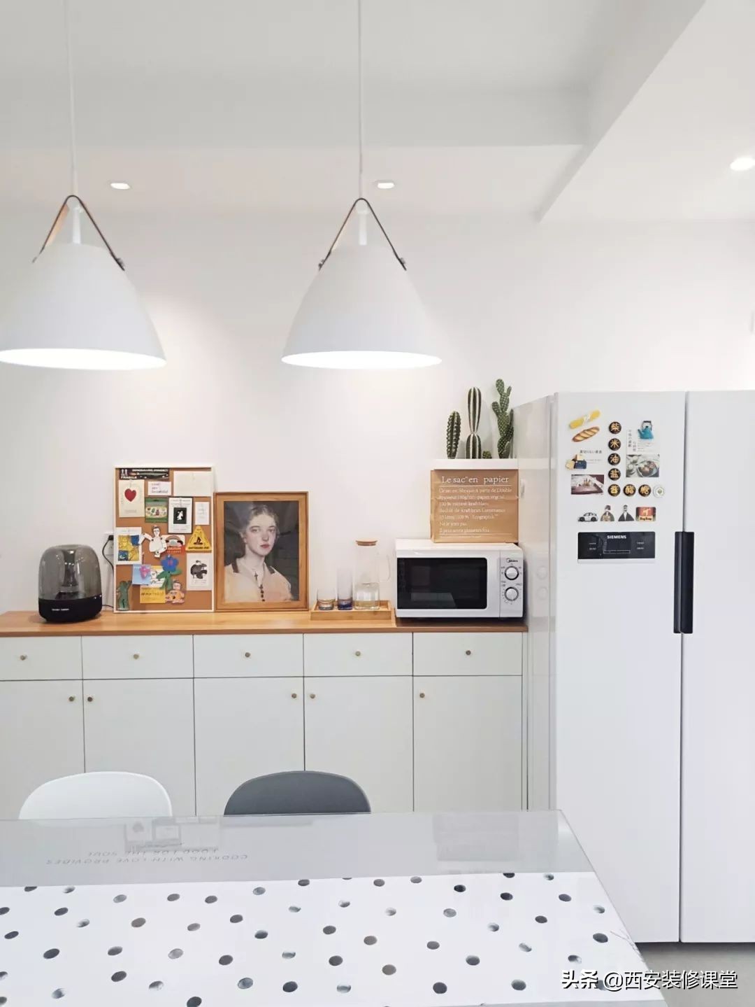 冰箱都放在房子什么位置,房子小冰箱太大真的占地方