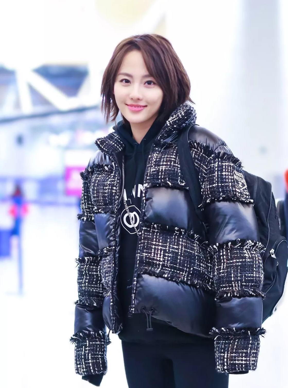 羽绒服潮流中长韩版明星同款,明星同款平价有质感的羽绒服