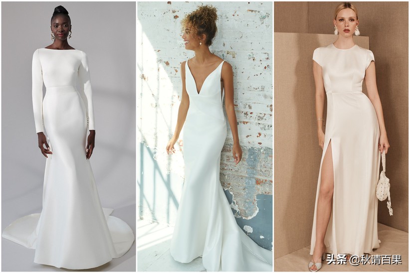 婚纱一百年变迁史详解,2023年新款婚纱风格