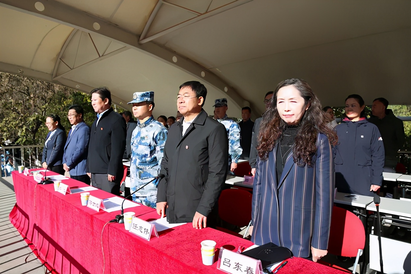 阜新高等专科学校隆重举行2020-2021学年度开学典礼暨新生军训闭营式