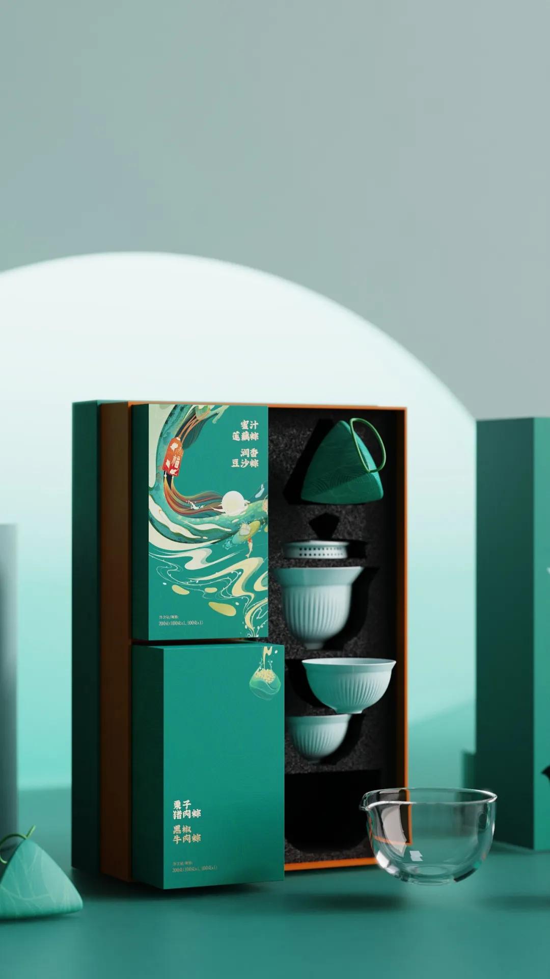 端午礼盒设计很好,端午礼盒包装设计