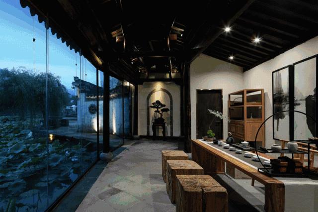 安徽黄山脚下的徽派建筑民宿,黄山徽派民宿哪家好