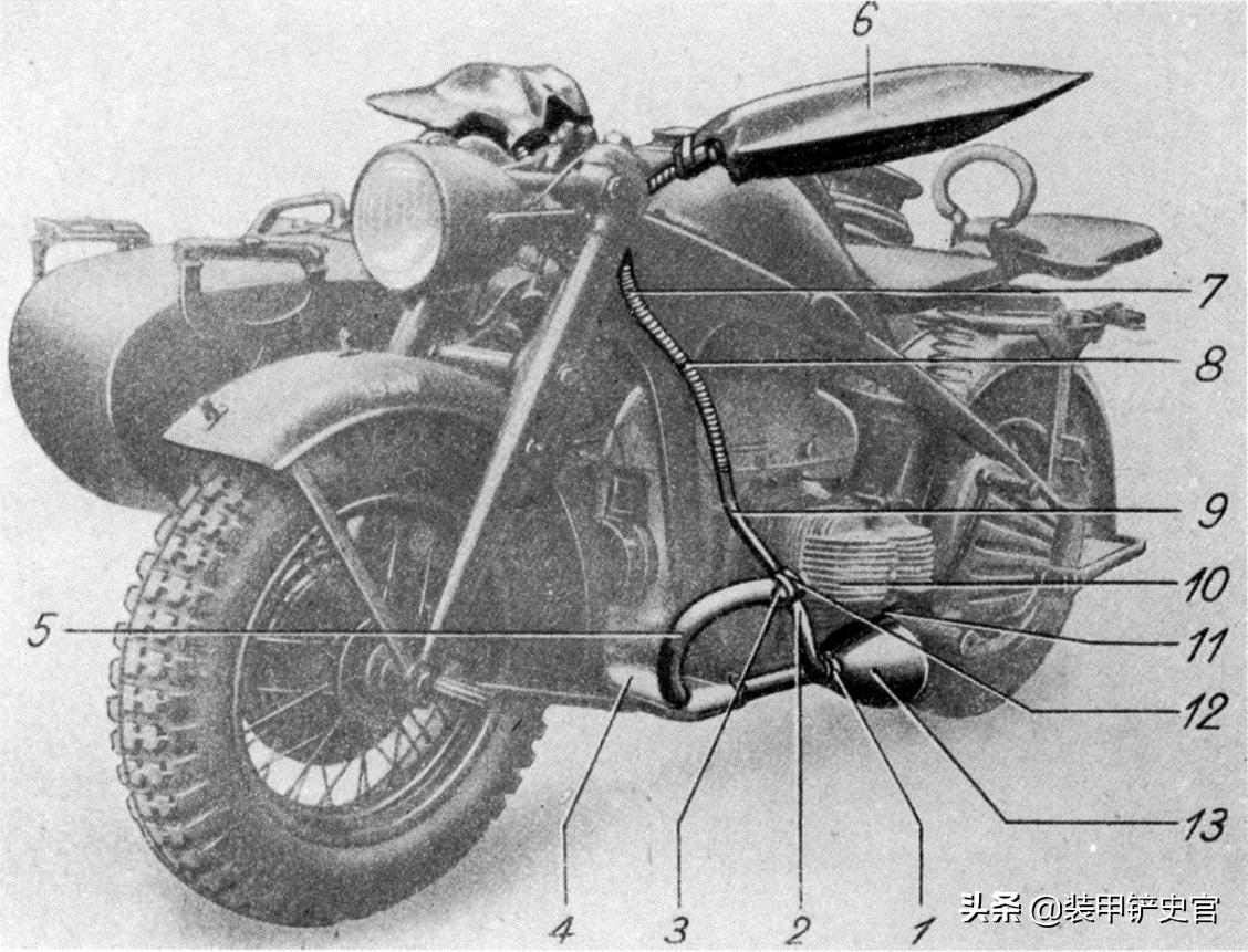 二战德军重型摩托车,二战德军蒸汽牵引车