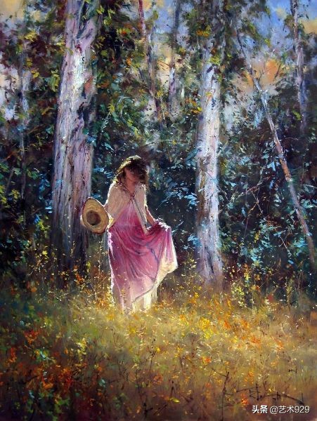 科尔曼油画作品欣赏,卡罗勒斯杜兰油画作品欣赏