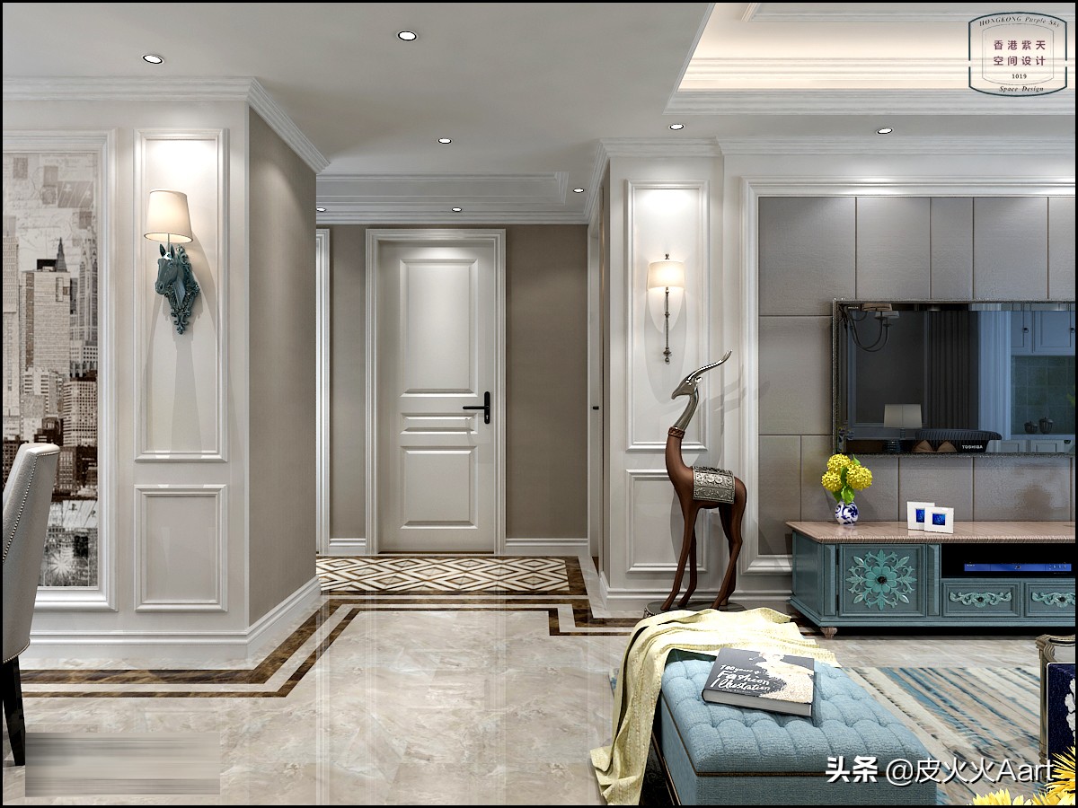 惊艳的简欧风格设计,简欧式风格装修豪华大气